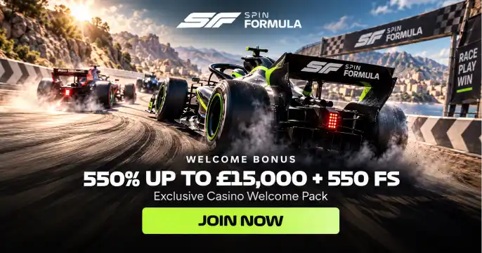 SpinFormula Casino Bonus banner